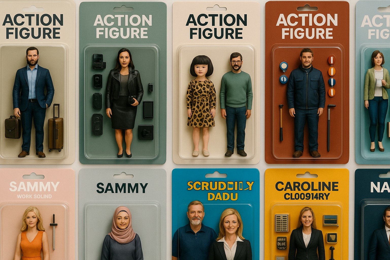 AI Action Figure Collection - Hero